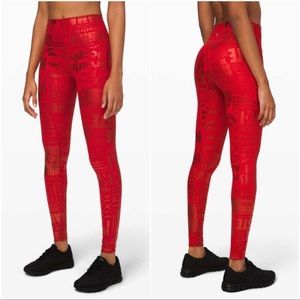 Lululemon Wunder Under *Full-On Luxtreme Manifesto* Leggings 28”